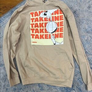 Tan Graphic Sweatshirt